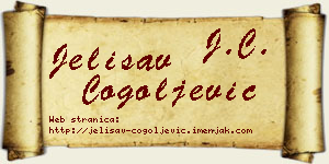 Jelisav Cogoljević vizit kartica